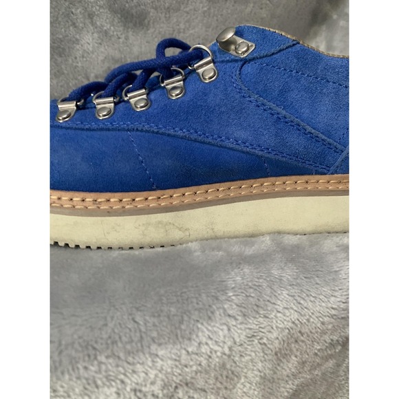 Reebok Exofit RW Boots Mens Size 7.5 Blue Suede Hiking Vibram Trail Outdoor Rare - Picture 16 of 16